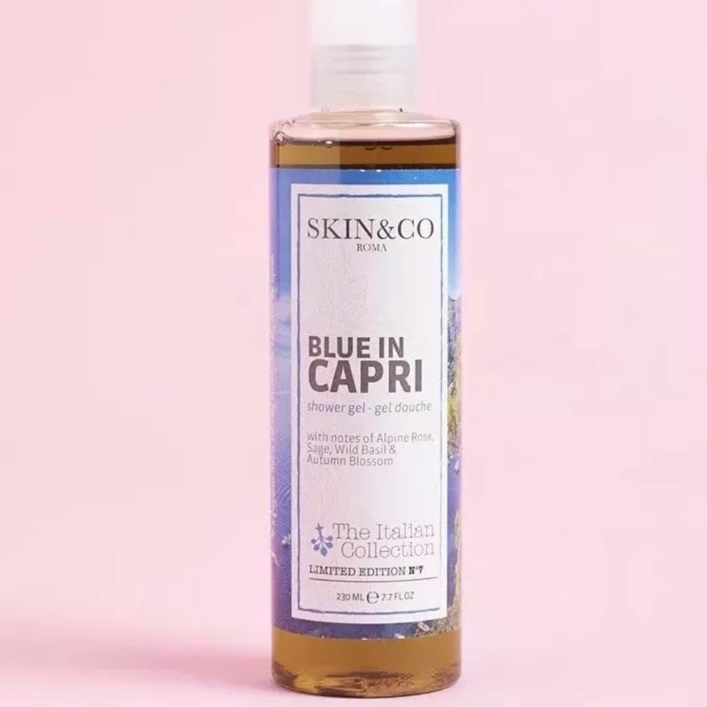 NEW Skin & Co Roma BLUE CAPRI Shower Gel Full Size